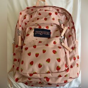 Jansport Strawberry Backpack